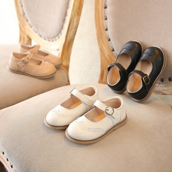 Children's shoes spring and autumn girls' shoes Br...