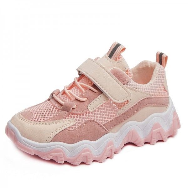 Children's shoes 2020 summer new boys' casual running soft soled daddy's shoes girls' wave soled children's shoes
