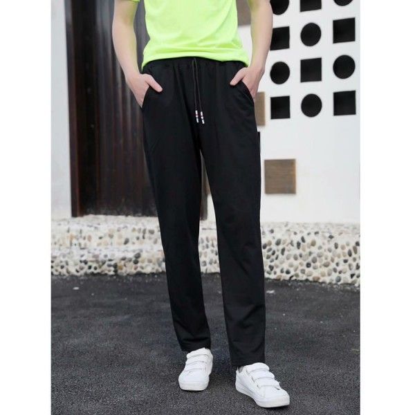 Spring and autumn new style leisure sports pants Korean cotton pants slim casual men's pants manufacturer wholesale customization
