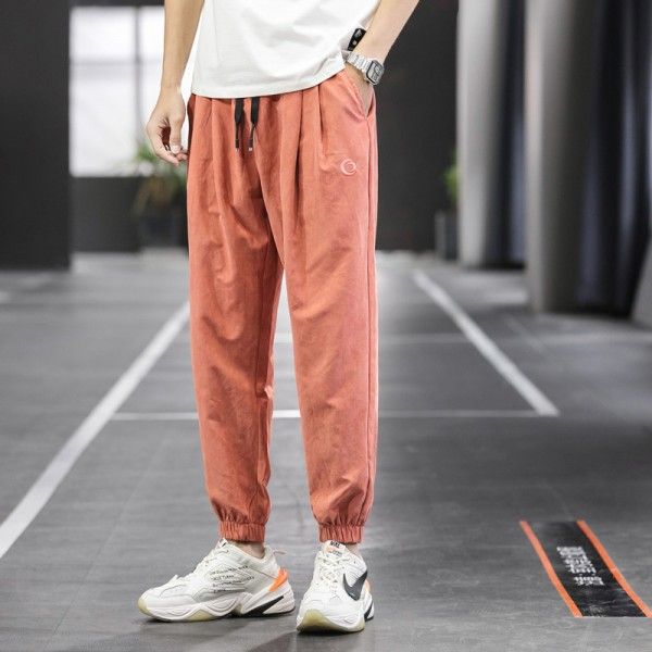 Men's wear Korean casual pants men's loose Trend Sports overalls Harem Pants spring summer 2020 thin 