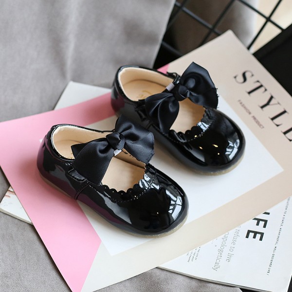 Cute bow multi purpose single shoes for girls spring 2020 new Korean princess shoes shoes shoes dance shoes