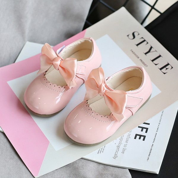 Cute bow multi purpose single shoes for girls spring 2020 new Korean princess shoes shoes shoes dance shoes