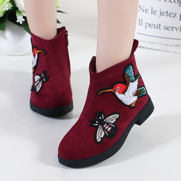 Foreign trade children's boots autumn and winter 2...