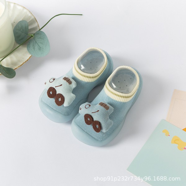 Baby walking shoes baby soft soled spring and summer children's indoor 0-1 years old 2 breathable autumn floor socks sandals 