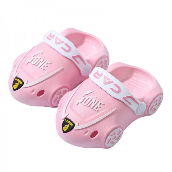 Children's slippers summer new children's shoes cartoon men's and women's Baby Slippers soft bottom anti-skid hole shoes children's slippers wholesale 