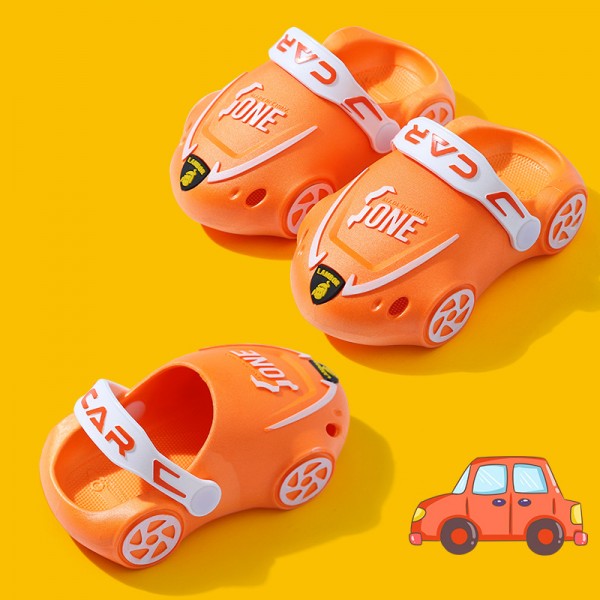 Children's slippers summer new children's shoes cartoon men's and women's Baby Slippers soft bottom anti-skid hole shoes children's slippers wholesale 