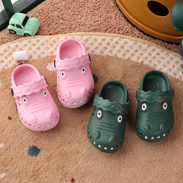 Children's slippers baby hole shoes new anti slip ...